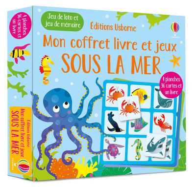 Picture of Sous la mer - Mon coffret livre et jeux