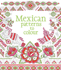 Picture of Mexican patterns to colour
