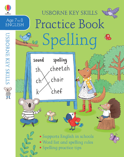 Image de Spelling Practice Book - Age 7 to 8 English
