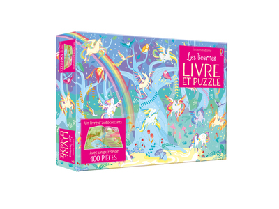 Picture of Coffret Les licornes (livre + puzzle de 100 pièces)