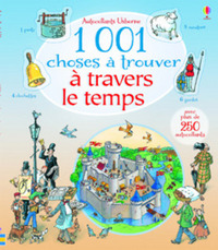 Image de 1 001 choses à trouver à travers le temps - avec autocollants