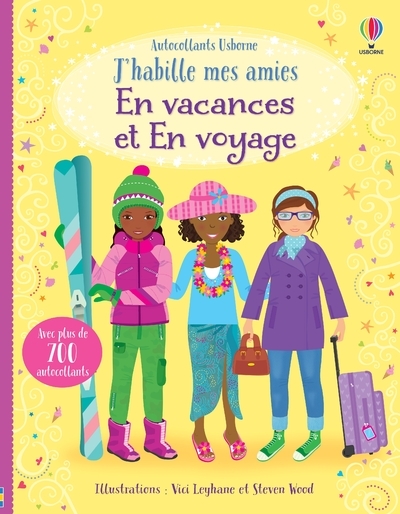 Image de En vacances et en voyage - J'habille mes amies volume double - Dès 5 ans