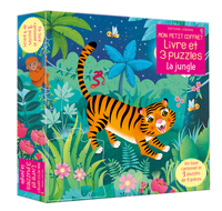 Picture of Mon petit coffret Livre et puzzles - La jungle