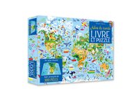 Picture of Coffret Atlas du monde (Livre + puzzle de 300 pièces)