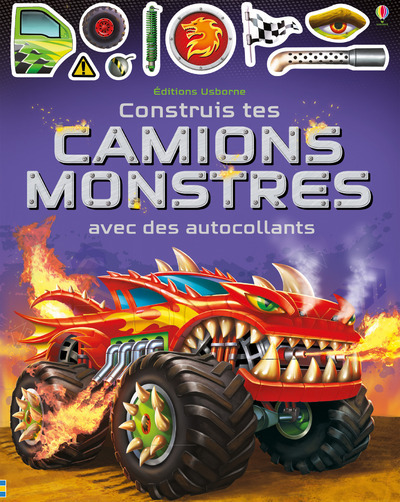 Image de Construis tes camions monstres avec des autocollants