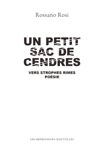 Picture of UN PETIT SAC DE CENDRES