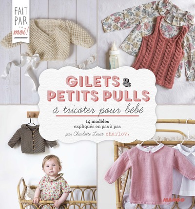Picture of Gilets et petits pulls à tricoter pour bébé