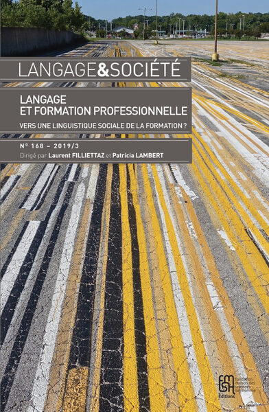 Picture of Langage et société, n° 168/2019