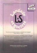 Picture of Langage et société, n° 63/mars 1993