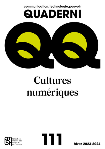 Image de QUADERNI NO 111, COMMUNICATION, TECHNOLOGIE