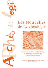 Picture of Les Nouvelles de l'archéologie, n° 133/2013