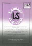 Picture of Langage et société, n° 65/septembre 1993