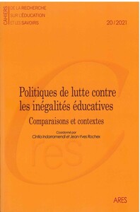 Picture of CAHIERS DE LA RECHERCHE SUR L'EDUCATION ET LES SAVOIRS 20/2021. POLITIQUES DE LUTTE CONTRE LES INEGA