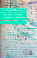 Picture of LANGAGE ET SOCIETE, N  165/3-2018. PRATIQUES LANGAGIERES ET EXPERIENC