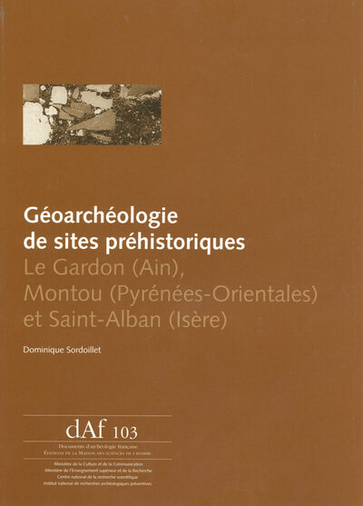 Picture of Géoarchéologie de sites préhistoriques