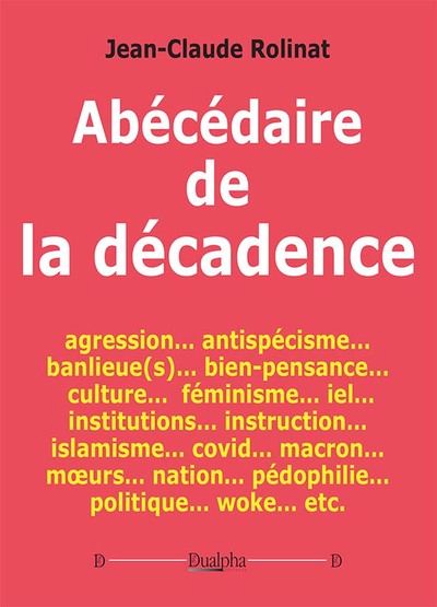 Picture of Abécédaire de la décadence