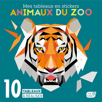 Image de Mes tableaux en stickers - Animaux du zoo