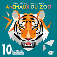 Image de Mes tableaux en stickers - Animaux du zoo