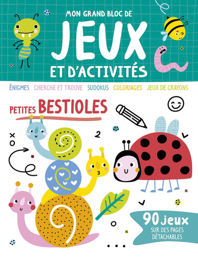 Image de Mon grand bloc de jeux et d'activités - Petites bestioles