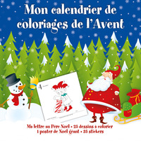 Picture of MON CALENDRIER DE COLORIAGES DE L'AVENT