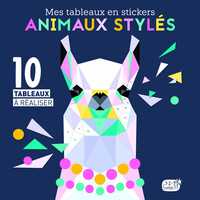 Image de Mes tableaux en stickers - animaux stylés
