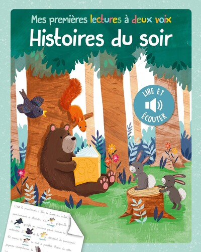 Picture of MES PREMIERES LECTURES À DEUX VOIX - HISTOIRES DU SOIR
