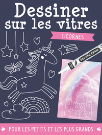 Image de Dessiner sur les vitres - Licornes