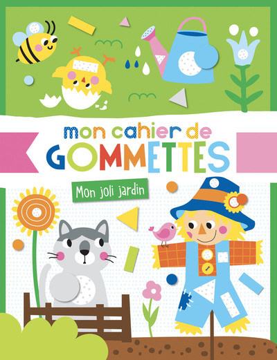 Image de Cahier de gommettes - Mon joli jardin
