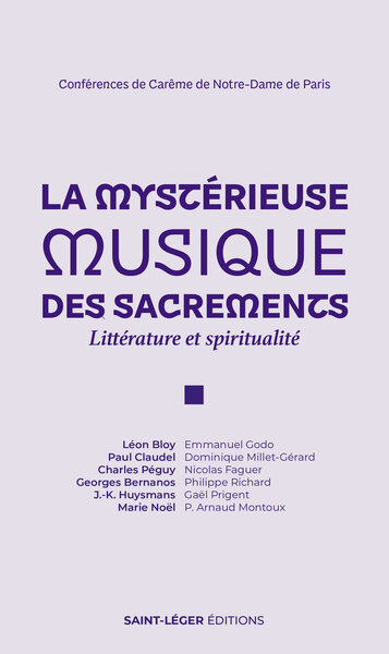 Picture of La mystérieuse musique des sacrements - Littérature et spiritualité