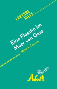 Picture of Eine Flasche im Meer von Gaza