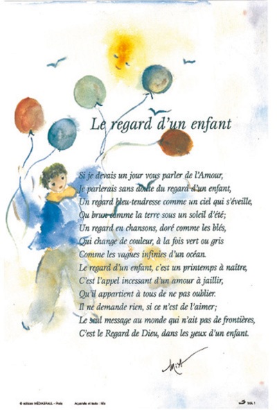 Picture of POSTER LES ENFANTS MIA01