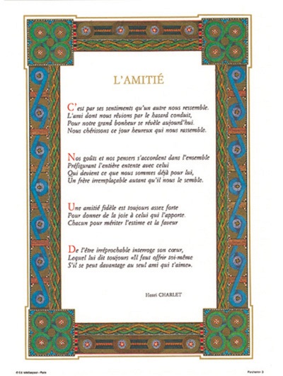 Picture of PARCHEMIN 03 L'AMITIE