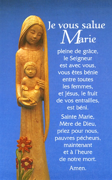 Picture of PACK JE VOUS SALUE MARIE PR25 10EX