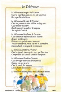 Image de POSTER LA TOLERANCE MIA03