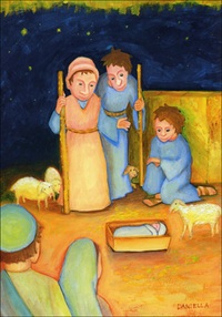 Image de PACK CARTES NOEL OH03 10EX