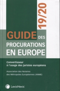 Picture of Guide des procurations en Europe 19/20