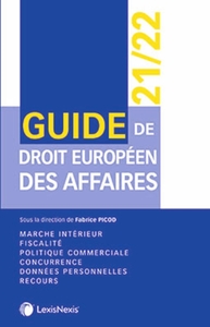Image de Guide de droit européen des affaires 21/22