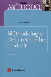 Picture of methodologie de la recherche en droit