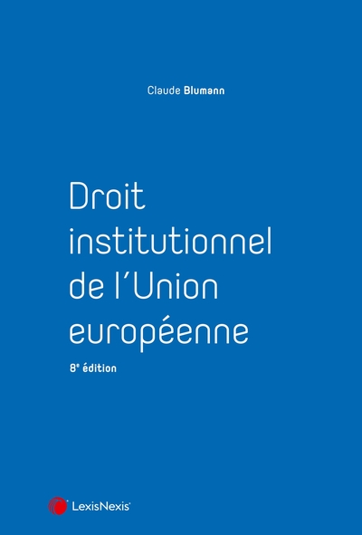 Picture of Droit institutionnel de l'Union européenne
