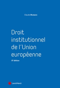 Picture of Droit institutionnel de l'Union européenne