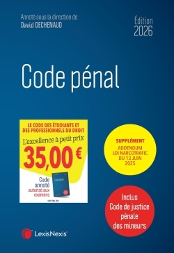 Picture of Code pénal 2026