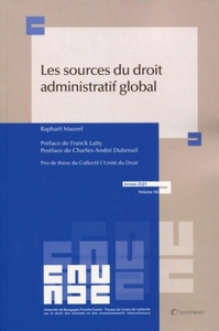 Picture of les sources du droit administratif global