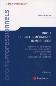 Picture of droit des intermediaires immobiliers