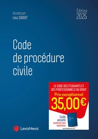 Picture of Code de procédure civile 2025
