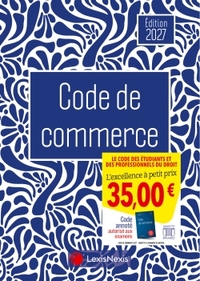 Picture of Code de commerce 2027 jaquette A la manière de Matisse