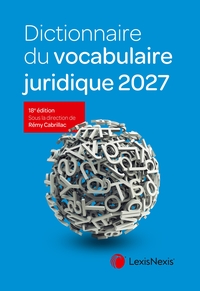 Image de Dictionnaire du vocabulaire juridique 2027