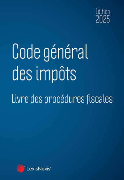 Picture of Code général des impôts et Livre des procédures fiscales 2025