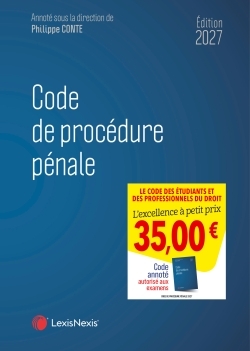 Picture of Code de procédure pénale 2027