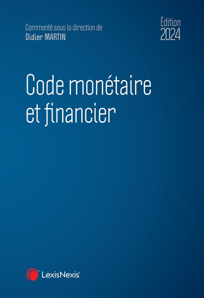 Picture of Code monétaire et financier 2024