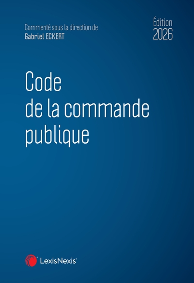 Picture of Code de la commande publique 2026